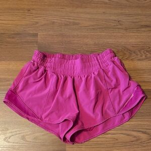 lululemon athletica Magenta Athletic Shorts